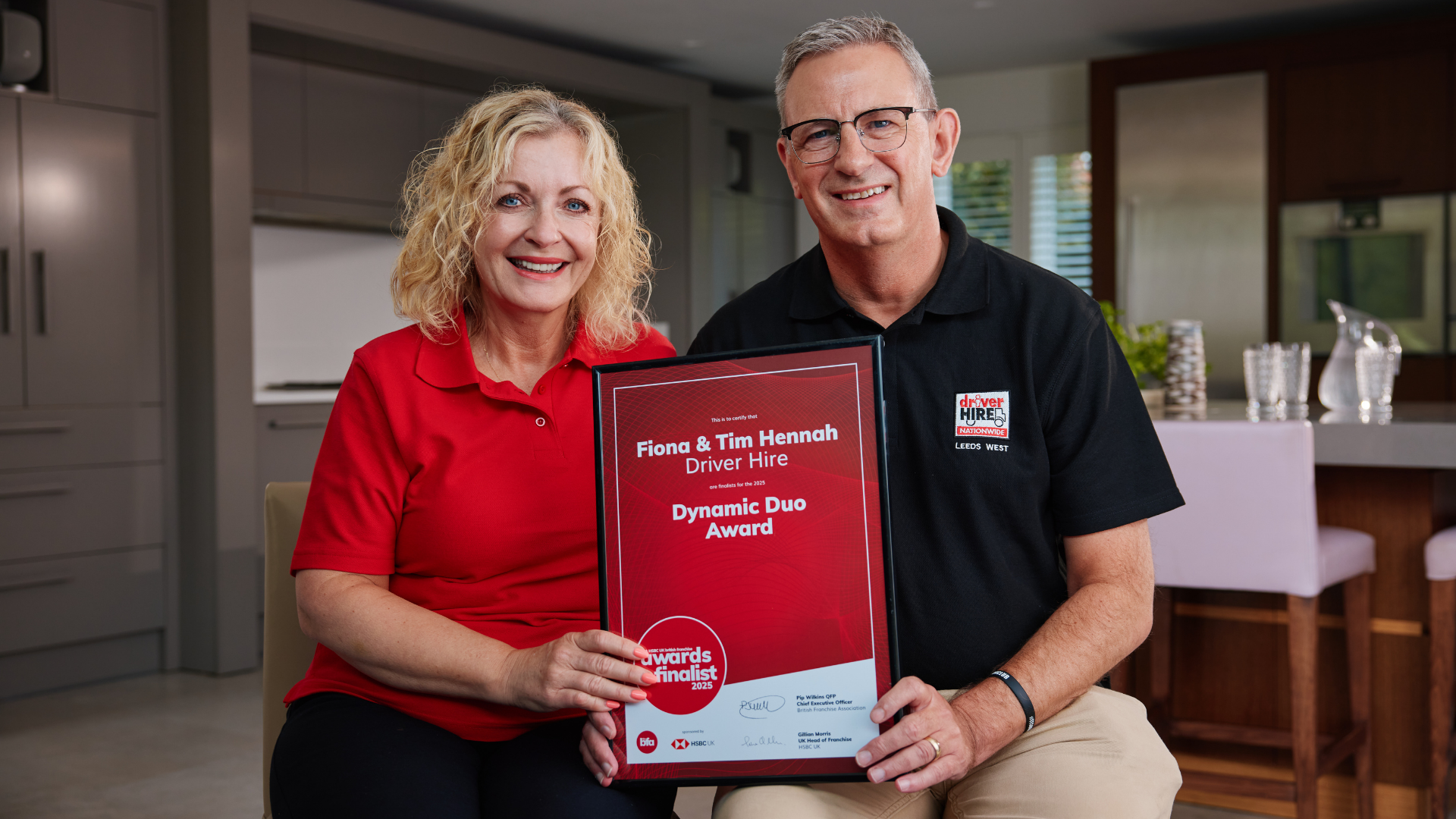 Tim & Fiona Hennah, Driver Hire