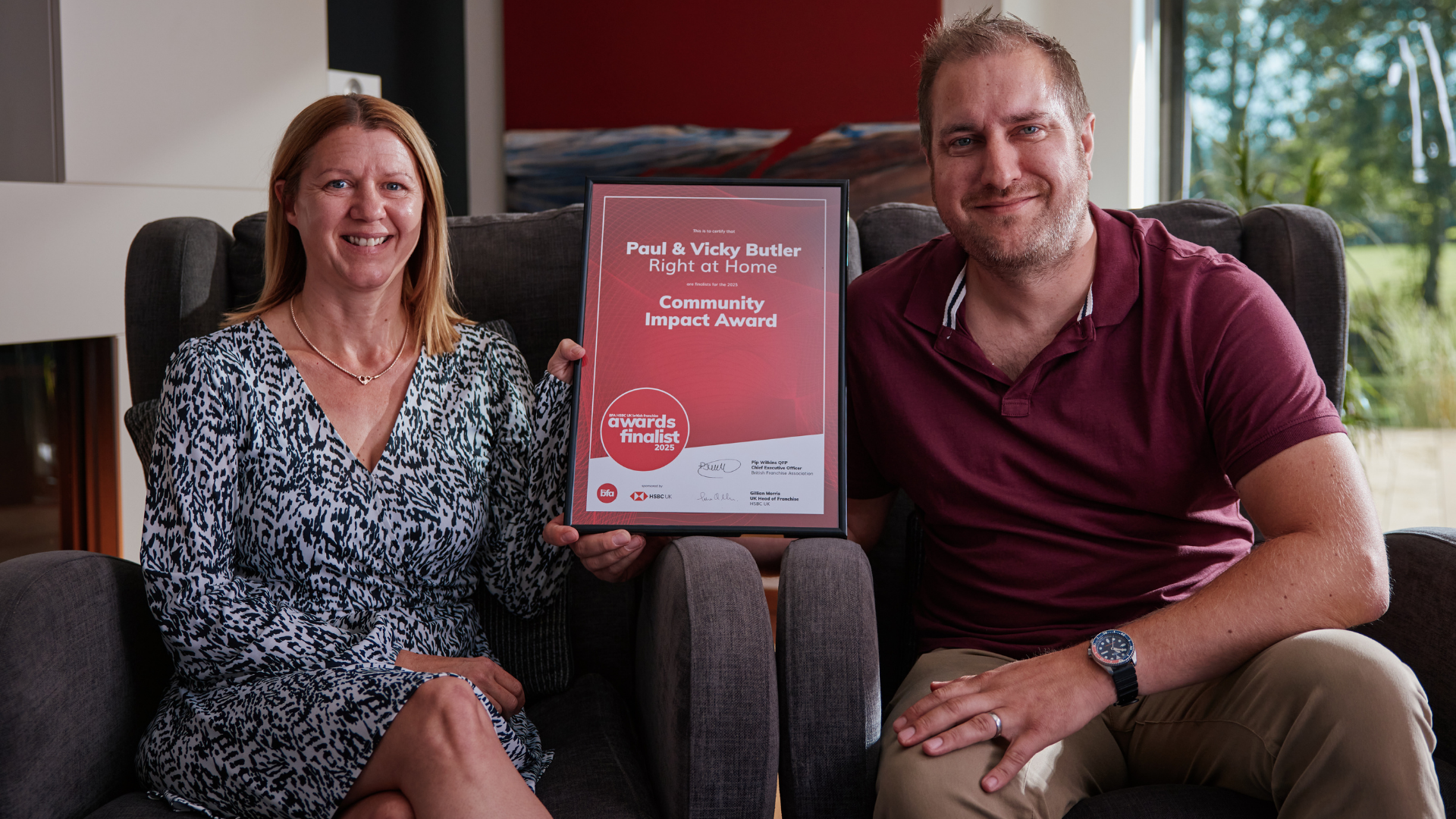 Victoria & Paul Butler, Right at Home