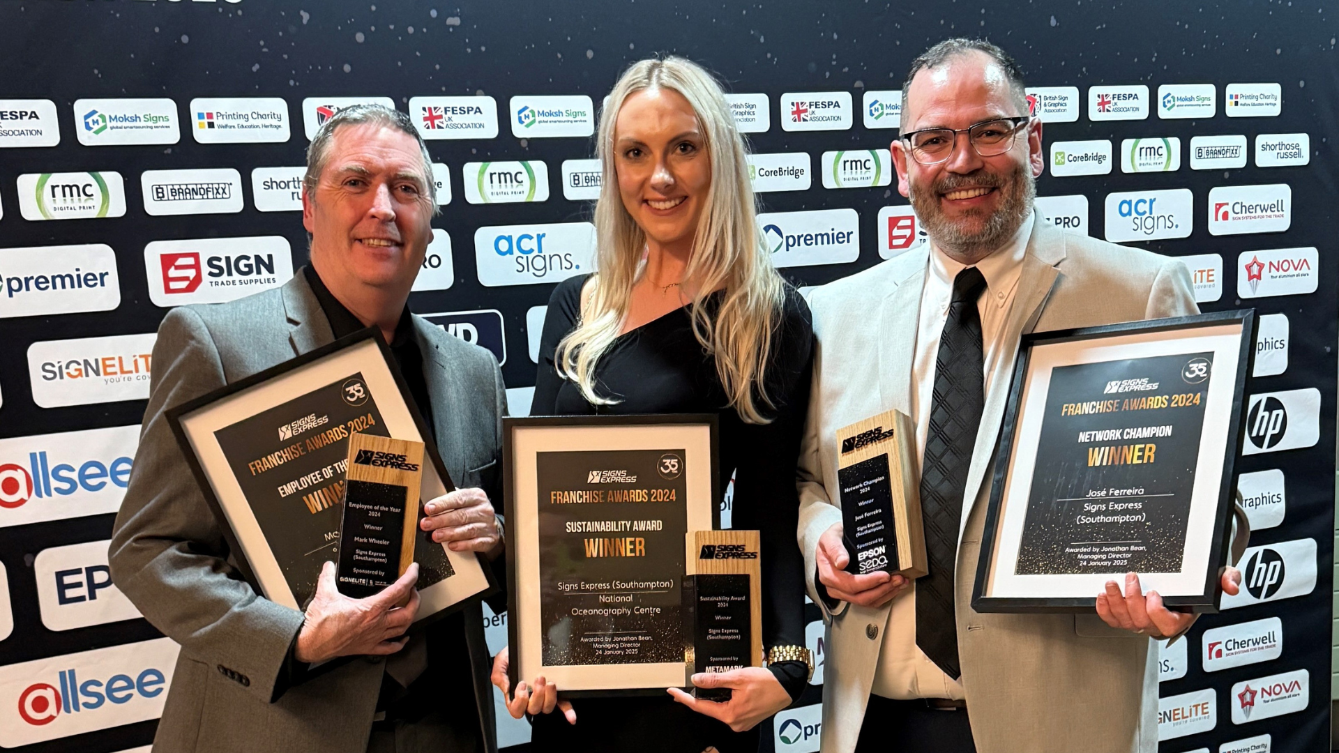 Signs Express Southampton’s recent awards win