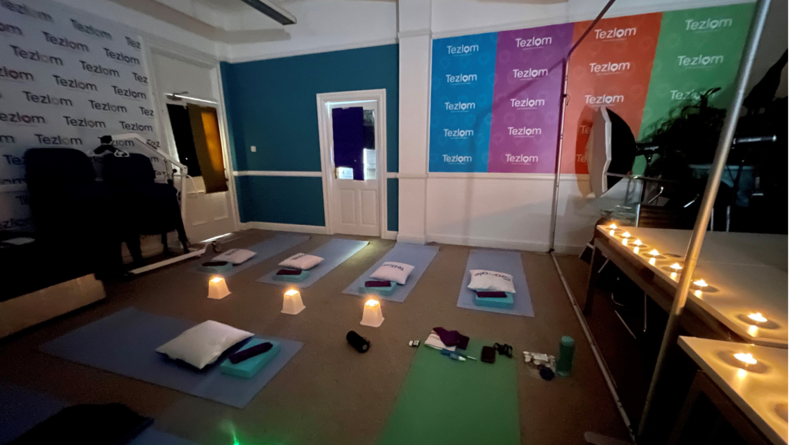 Tezlom podcast room converted for Mental Health